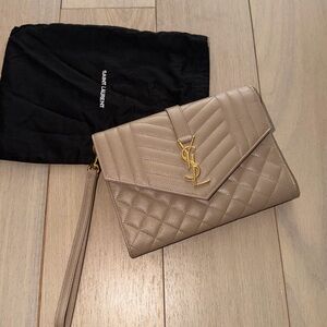 Saint Laurent Envelope Flap Pouch